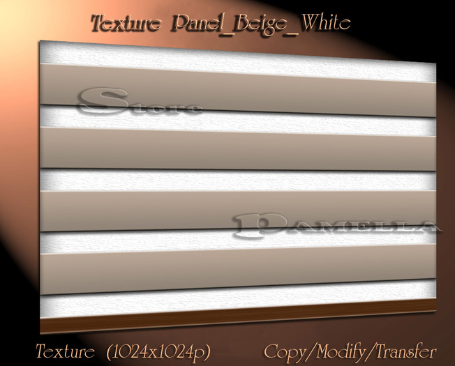 Texture Panel_Beige_White
