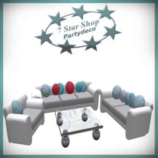 Couch Steely white
