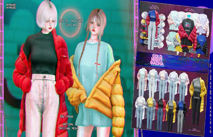 AMITOMO -  Cold Night GACHA - S - 4