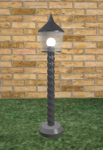 Lampe rund