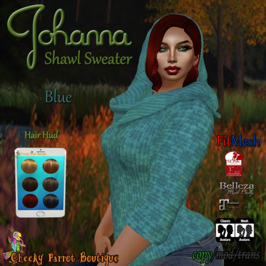~CPB~ Johanna Sweater Blue