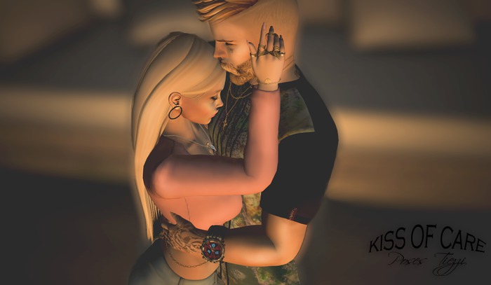 Pose Couples beijo na testa