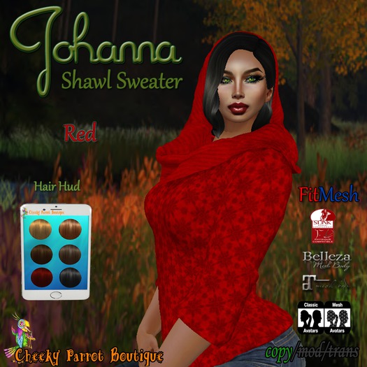~CPB~ Johanna Sweater Red