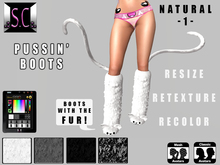 .:S.C:. Kicks - Pussin' Boots - Natural 1