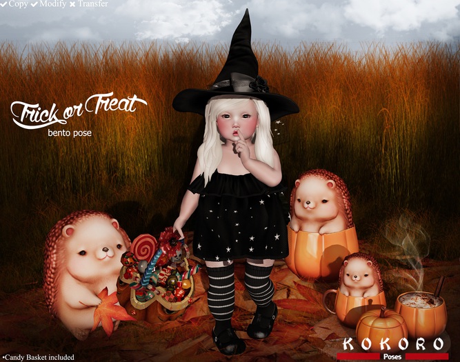 Kokoro - Trick or Treat (Bento Pose)