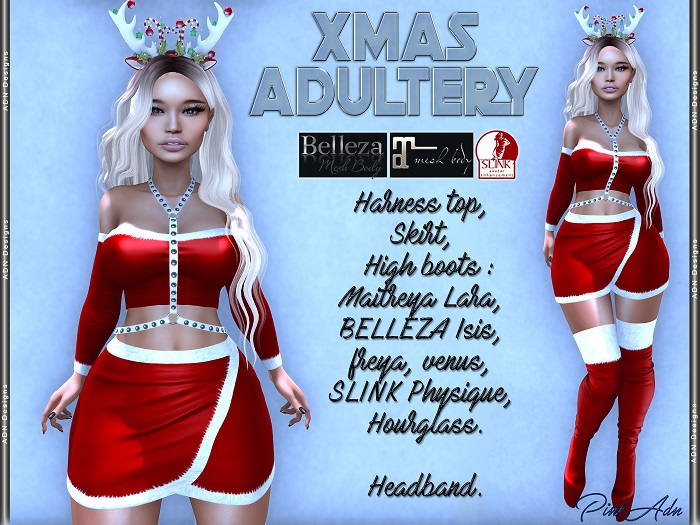 [AdN] demo Xmas Adultery (slink belleza maitreya)