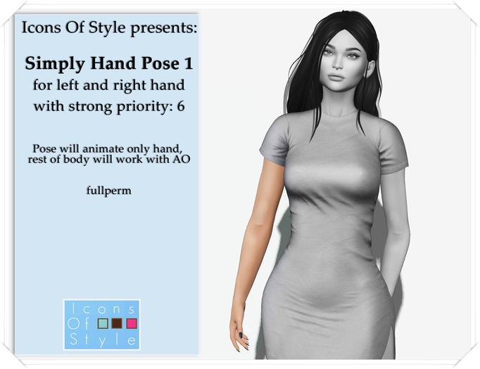 IOS Simple Hand Pose 1 -  fullperm