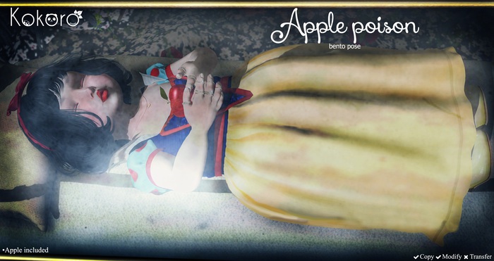 Kokoro Poses - Apple Poison (Bento Pose)