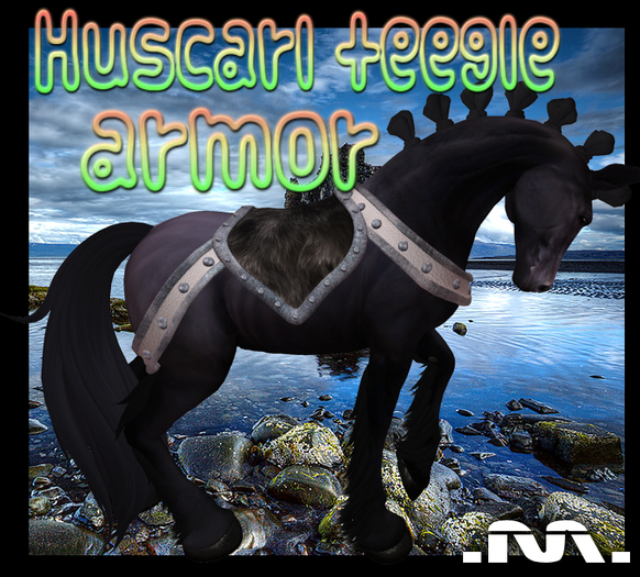 .M. Teegle horse Natural VIKING HUSCARL armor