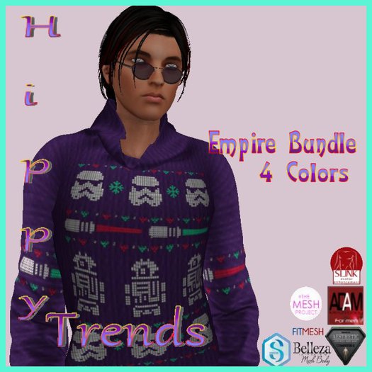 {HT} Empire Holiday Sweaters Bundle