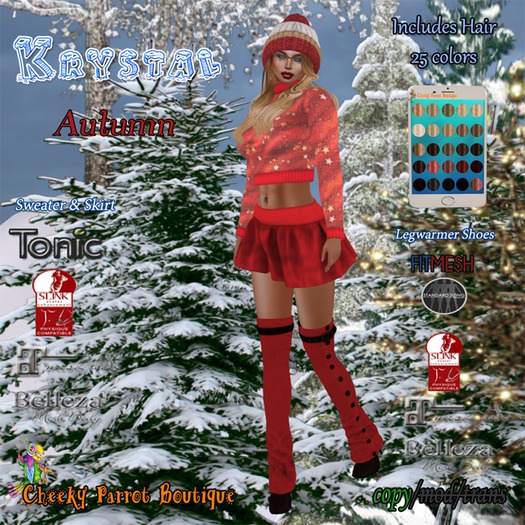 ~CPB~ Krystal Sweater Set Autumn