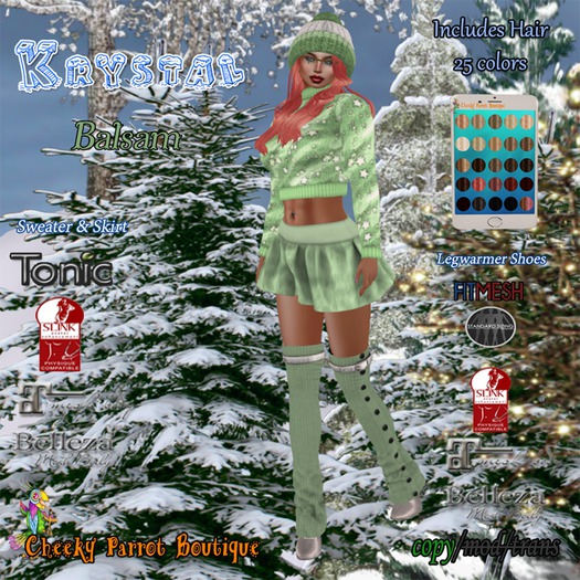 Krystal Sweater Set Balsam