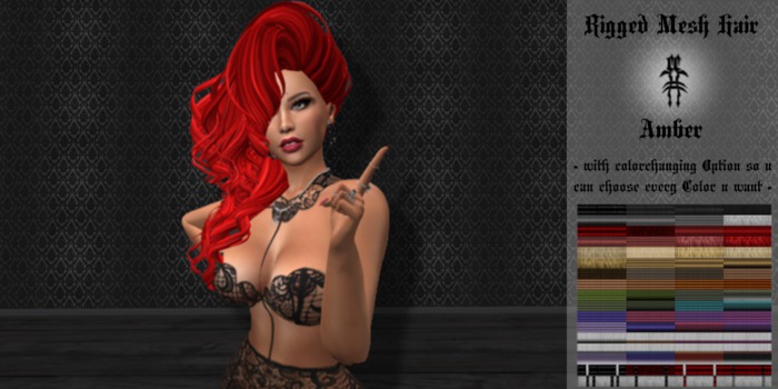 #CC#   Amber Hair Demo !!!