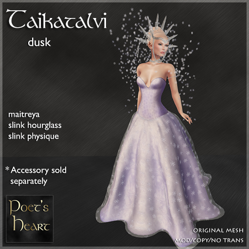 Poet's Heart - Taikatalvi - Dusk (wear to unpack)