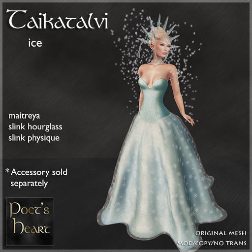 Poet's Heart - Taikatalvi - Ice (wear to unpack)