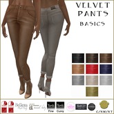 BM Velvet Pants Basics