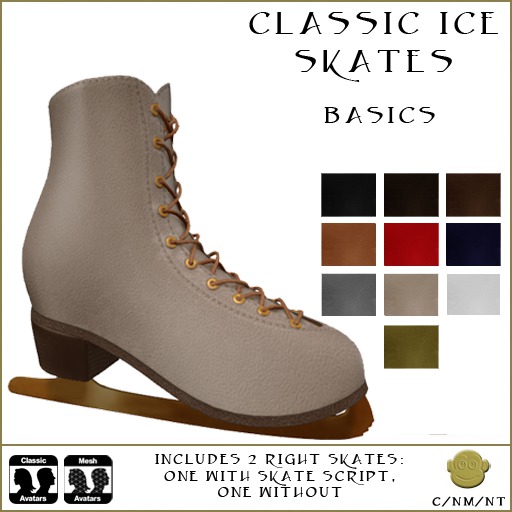 BM Classic Ice Skates Basics