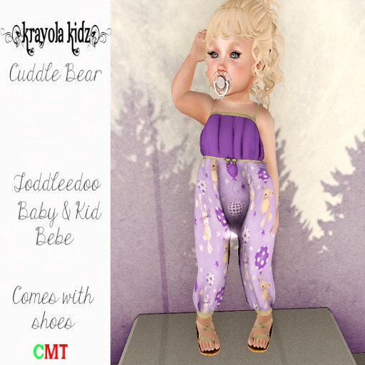 {Krayola Kidz} Cuddle bear jumpsuit