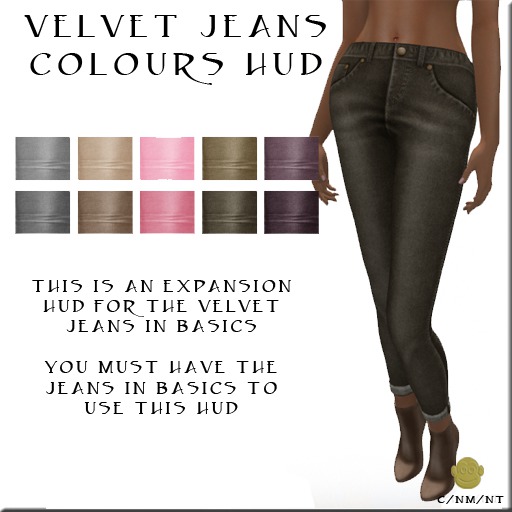 BM Velvet Jeans Colour HUD