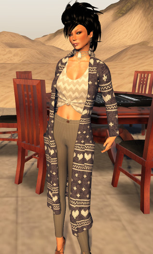 P189 SCEEME cardigan pattern