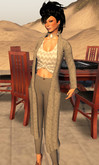 P189 SCEEME cardigan knit