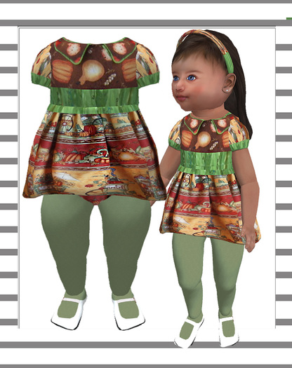 ❤ Pat A Kake! Fall Fruit Dress❤ 