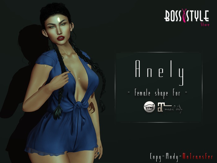 ::Boss Style ::. Shape Anely for bento /Catwa-Catya