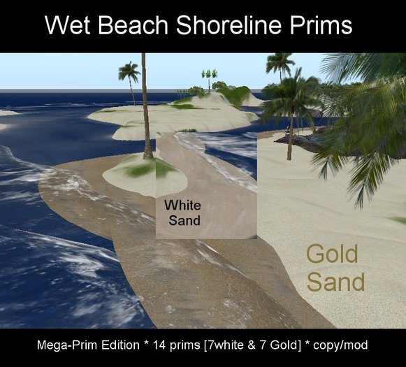 Le Rivage mouillé de Plage Guindé de luxe