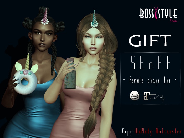 .::Boss Style::. Shape Steff for bento - Catwa Catya (GIFT)
