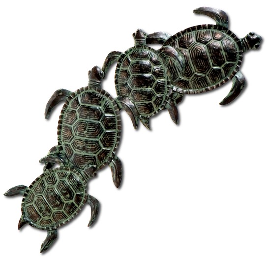 Wall Decor - Sea Turtle Quad