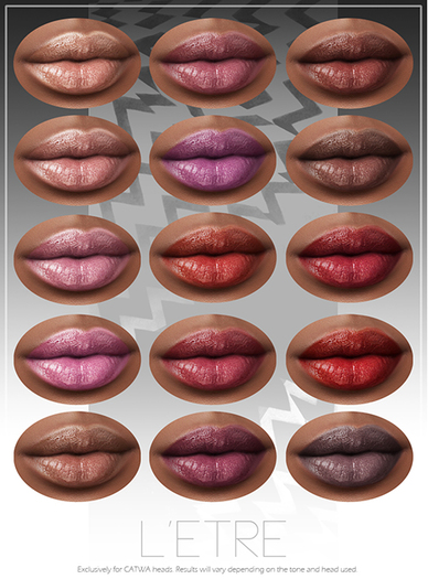 L'Etre - Ayana lipsticks [FATPACK]