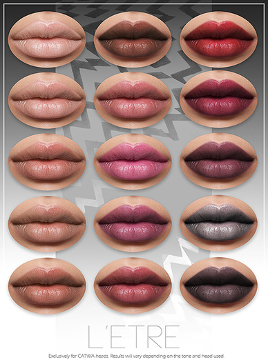 L'Etre - Real moist lipstick [FATPACK]
