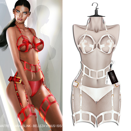 Elegance Boutique -Lingerie - Beige - "Inna" - Maitreya / Slink / Belleza