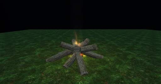 OUT DOOR CHRISTMAS BON FIRE