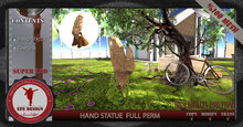 Hand Statue Full Permission- EFE DESIGN