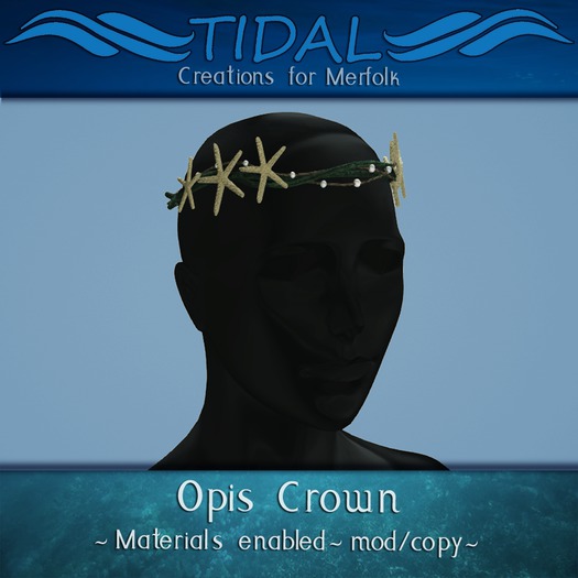 ~TIDAL~ Opis Mermaid Crown (Mesh) 