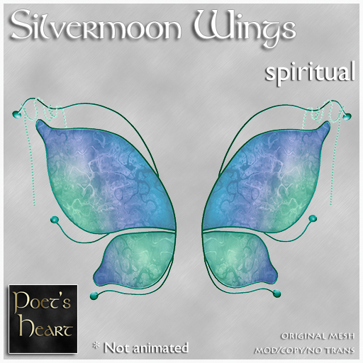 Poet's Heart - Silvermoon Wings - Spiritual