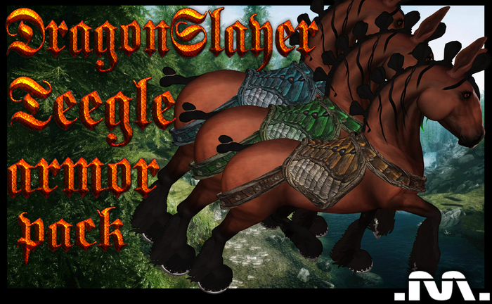 .M. DragonSlayer Teegle armor pack