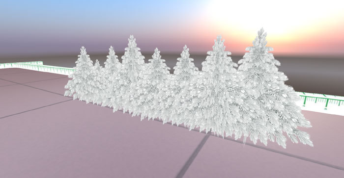 Snowy tree 01 Lining