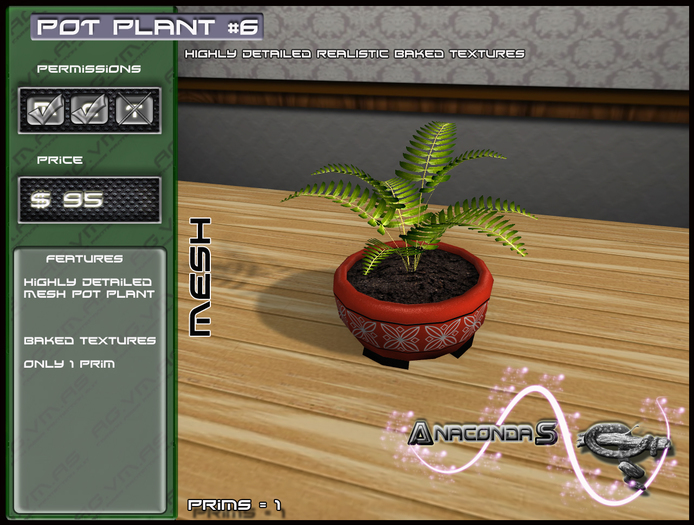 AnacondaS Pot plant 6