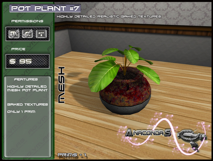 AnacondaS Pot plant 7