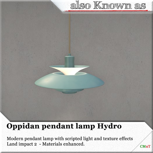 ~aKa~ Oppidan lamp Hydro
