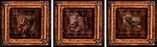 Wall Decor - Cowboy Gear Trio