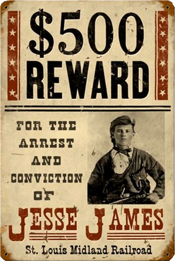 Sign - Wanted JJames