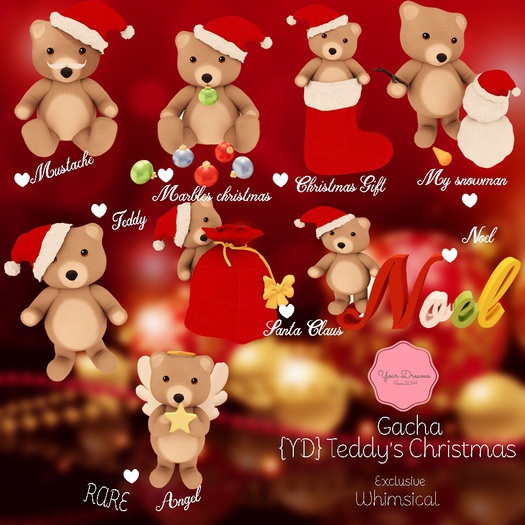{YD} Teddy's Christmas - My snowman