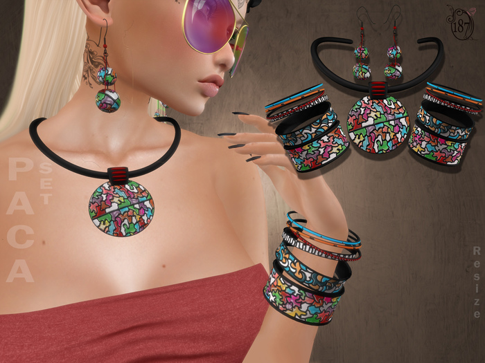 #187# PACA Set BLACK