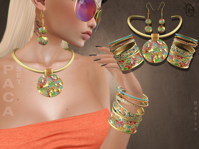 #187# PACA Set Gold BOX (Add Me)