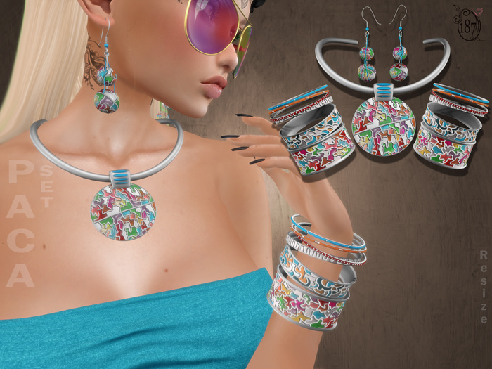 #187# PACA Set SILVER