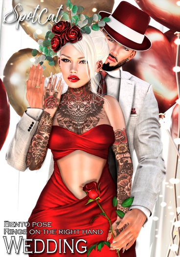 ... SpotCat ... Bento Pose Wedding