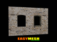 EASYMESH - Wall #8 + Window (boxed)
